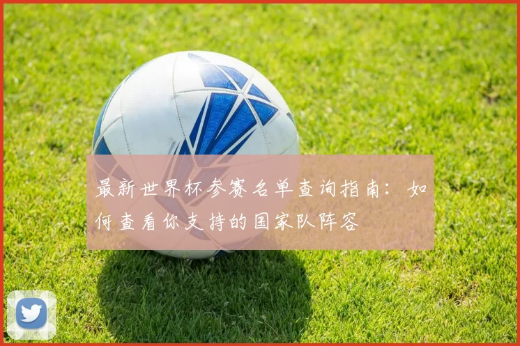 最新世界杯参赛名单查询指南：如何查看你支持的国家队阵容
